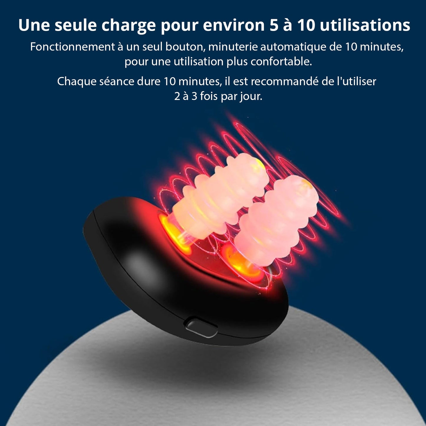 Appareil de thérapie nasale à lumière rouge